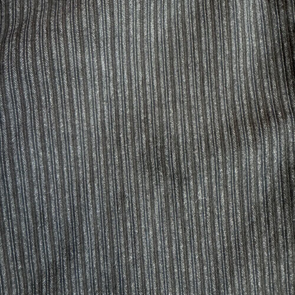 Lafayette 148 New York Women’s Pinstriped Pants Size 2 Gray Stretch Zip Pockets - Picture 8 of 12
